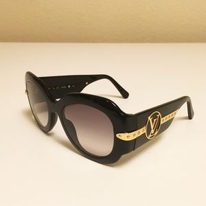 Louis Vuitton Paris Texas Black Women's Sunglasses